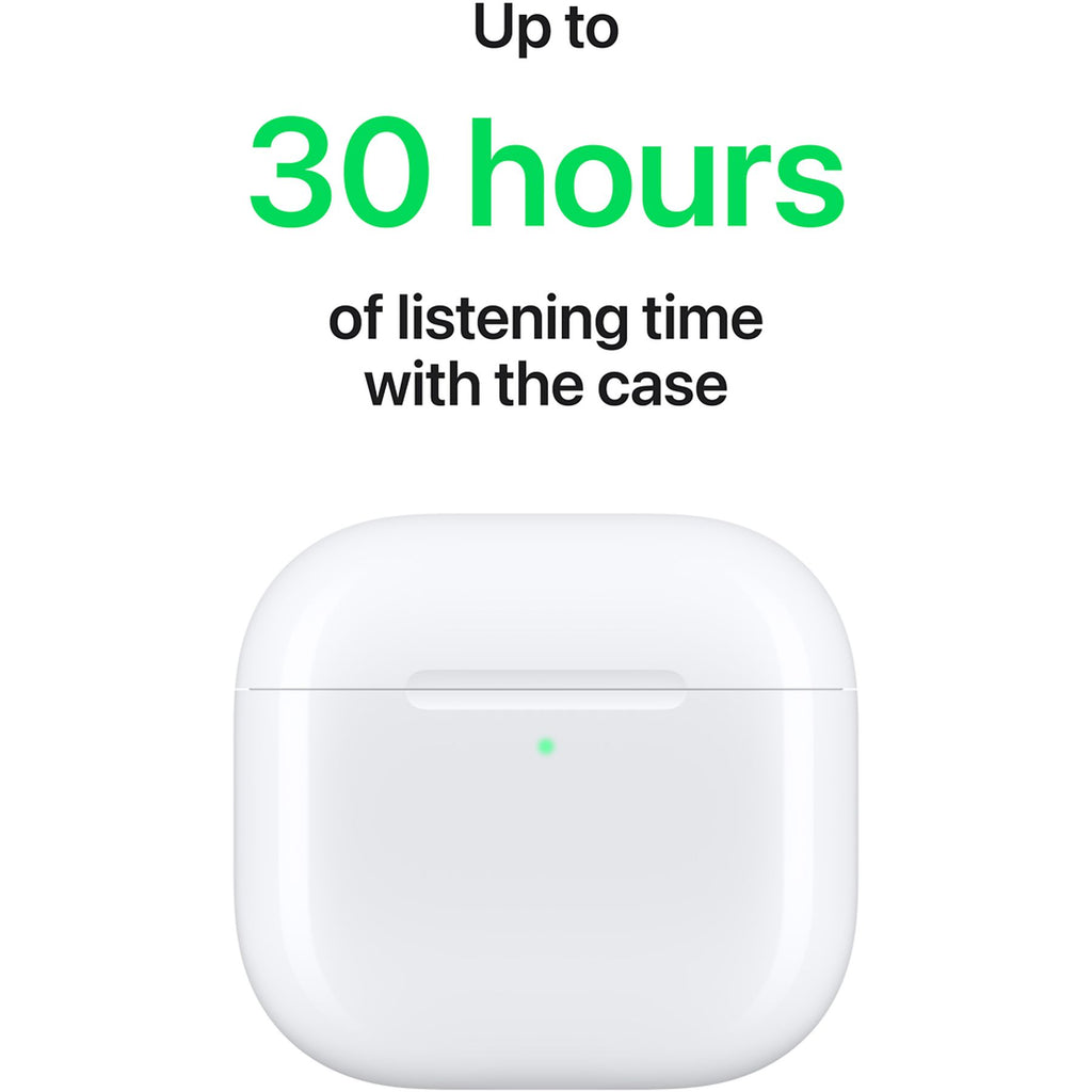 APPLE AirPods 4 Draadloze oordopjes + Oplaadcase Wit